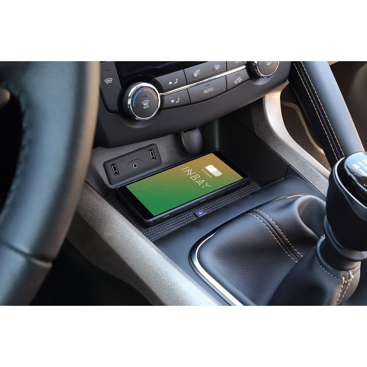 パーツ Inbay Wireless Qi Charger for Renault Inductive charging for your Renault Mégane IV (2016 or newer)